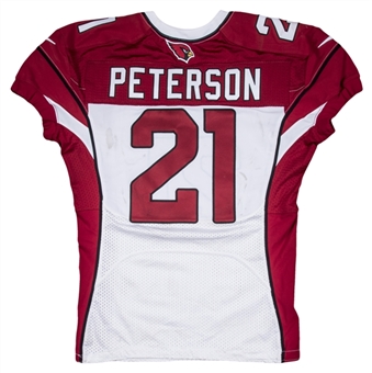 2014 Patrick Peterson Game Used Arizona Cardinals Road Jersey Used on 10/5/14 (NFL-PSA/DNA)